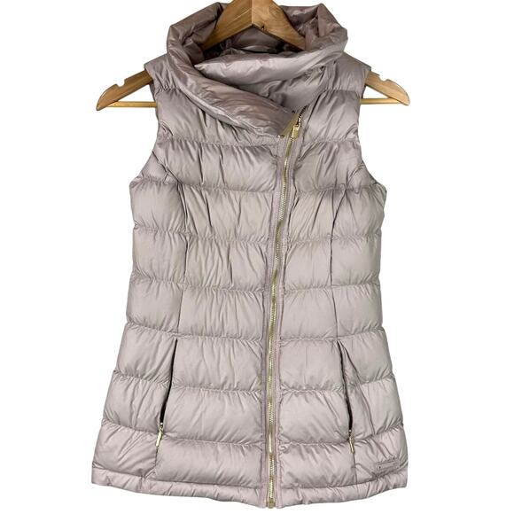 Athleta Women's Downabout Vest Goose Down Light Purple/Pink Size XXS EUC - Picture 1 of 6
